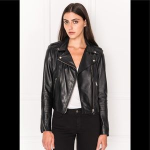 NEW with tags La marque Genuine leather jacket